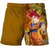 2023 New Dragon Ball Set Cosplay Clothing Pants Cartoon Goku Clothing Summer Beach Swimming Pants Boys 7 - Anime Swim Trunks