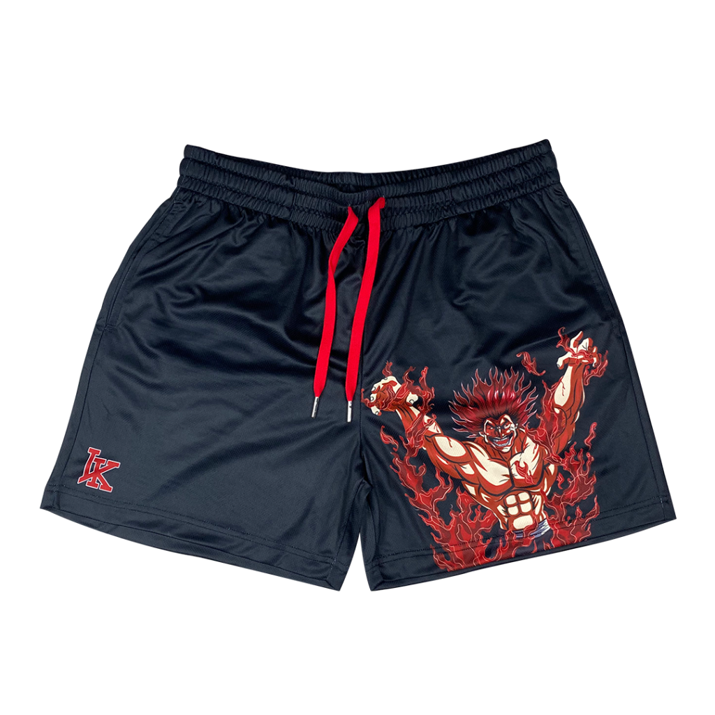 Yujiro Hanma Shorts | Anime Swim Trunks Store