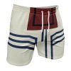 Akaza DS Template Gym Short F SIDE Mockup - Anime Swim Trunks