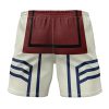 Akaza DS Template Gym Short BACK Mockup - Anime Swim Trunks