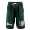 Anime Attack on Titan Beach Shorts Men Harajuku Fashion 3D Shingeki No Kyojin Print Shorts Surf 9 - Anime Swim Trunks