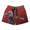 Anime Gym Shorts Chainsaw Man Denji Pattern Outdoor Running Sports Casual Shorts Mesh Breathable Men s 2 - Anime Swim Trunks