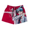 Anime Gym Shorts Chainsaw Man Denji Pattern Outdoor Running Sports Casual Shorts Mesh Breathable Men s 3 - Anime Swim Trunks