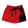 Anime Gym Shorts Chainsaw Man Denji Pattern Outdoor Running Sports Casual Shorts Mesh Breathable Men s 4 - Anime Swim Trunks