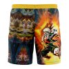 Blazing Bakugo My Hero Academia Hawaiian Shorts BACK Mockup 1 - Anime Swim Trunks