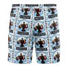 Castle in the Sky SG Hawaiian Shorts BACK Mockup - Anime Swim Trunks