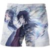 Demon Slayer Short Pants Men 3D Print Anime Kimetsu No Yaiba Board Shorts Casual Hawaii Beach 16 - Anime Swim Trunks