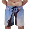 Eren Yeager Board Shorts Attack on Titan Final Season Anime Manga Japan Sports Fitness Beach Shorts - Anime Swim Trunks