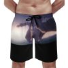 Eren Yeager Board Shorts Attack on Titan Final Season Anime Manga Japan Sports Fitness Beach Shorts 4 - Anime Swim Trunks