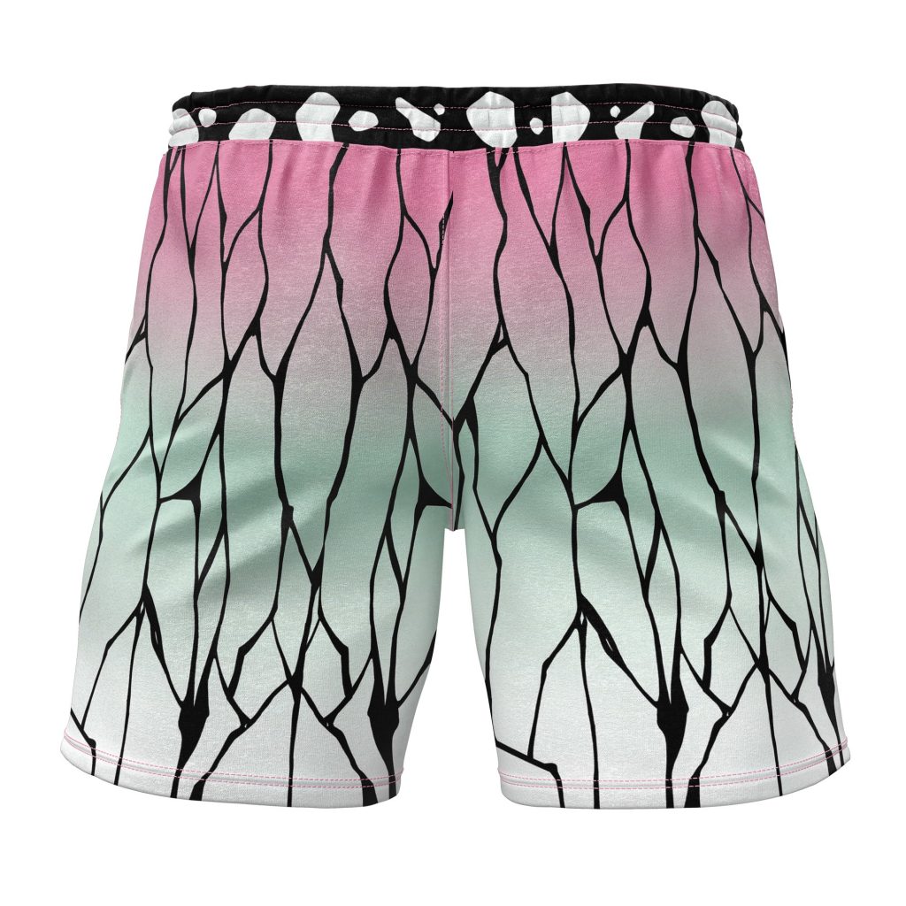 Gym Short back 10 1 - Anime Swim Trunks