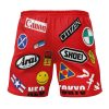 Gym Short back 16 1 - Anime Swim Trunks