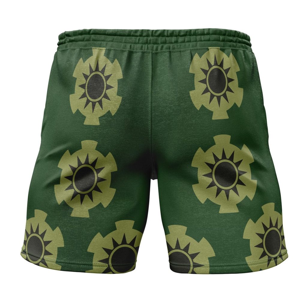 Gym Short back 22 1 - Anime Swim Trunks