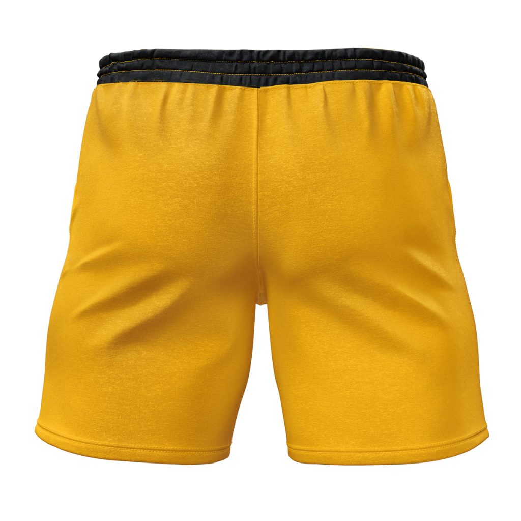 Gym Short back 3 2 - Anime Swim Trunks