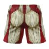 Gym Short back 3 4 - Anime Swim Trunks