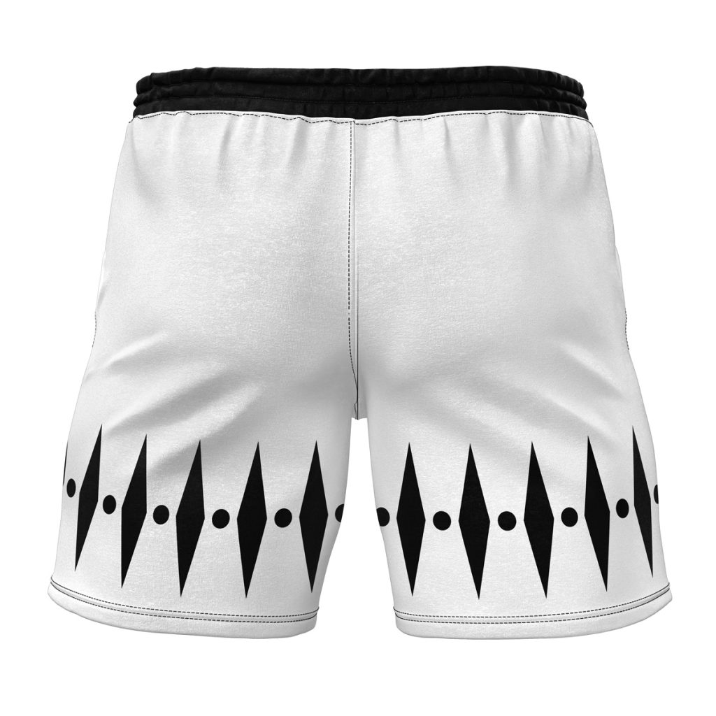 Gym Short back 32 1 - Anime Swim Trunks