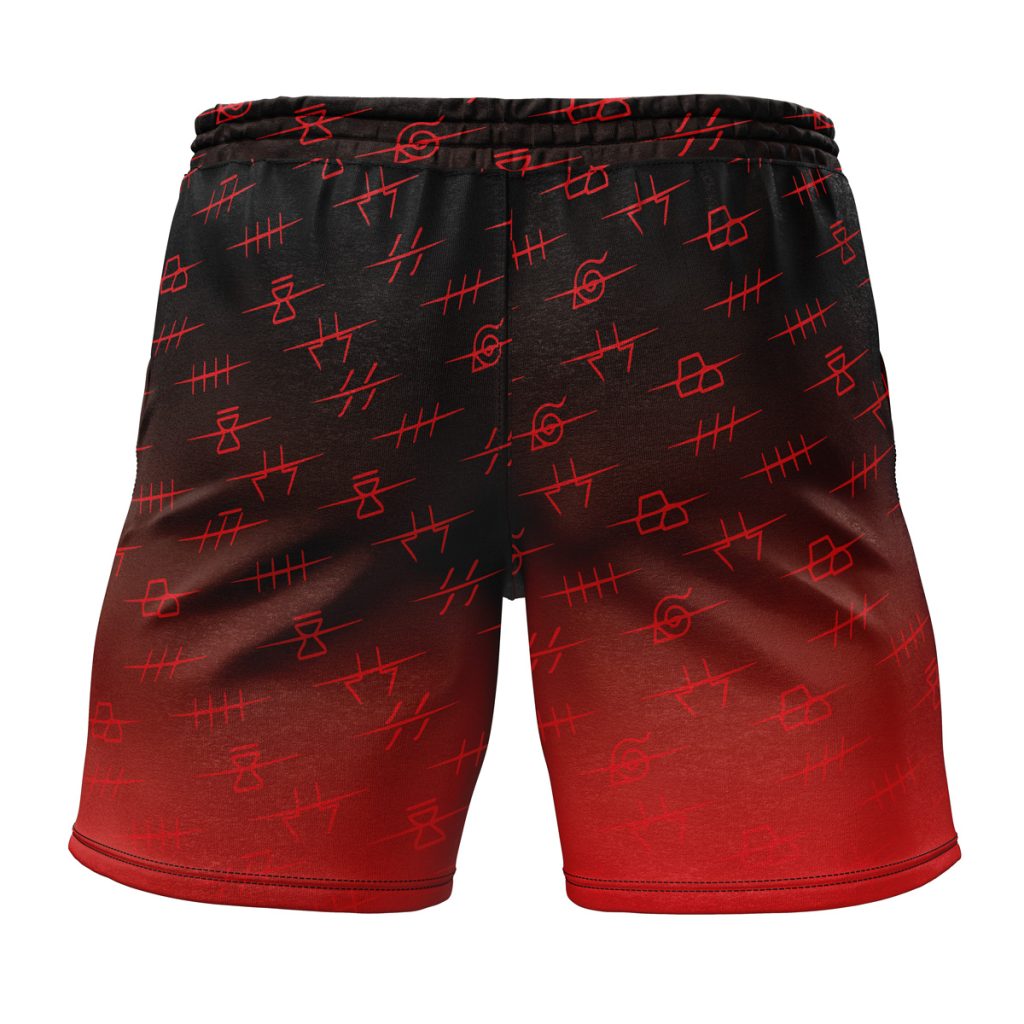 Gym Short back 4 2 - Anime Swim Trunks