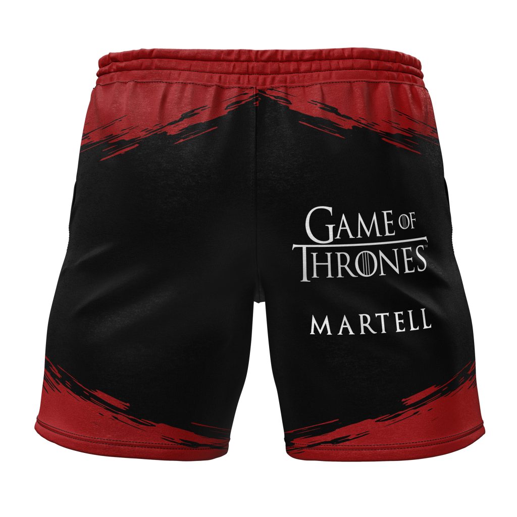 Gym Short back 42 1 - Anime Swim Trunks