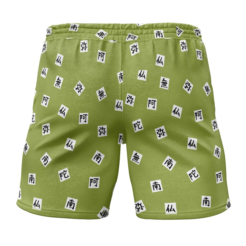 Gym Short back 5 2 - Anime Swim Trunks