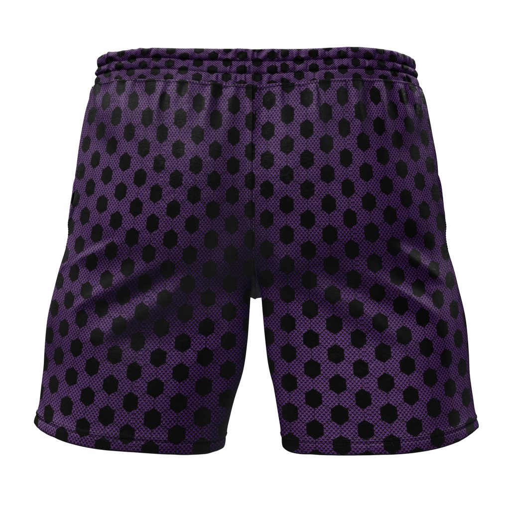 Gym Short back 6 2 - Anime Swim Trunks