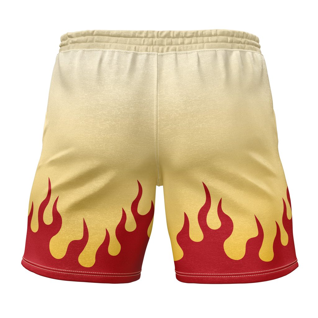 Gym Short back 7 2 - Anime Swim Trunks