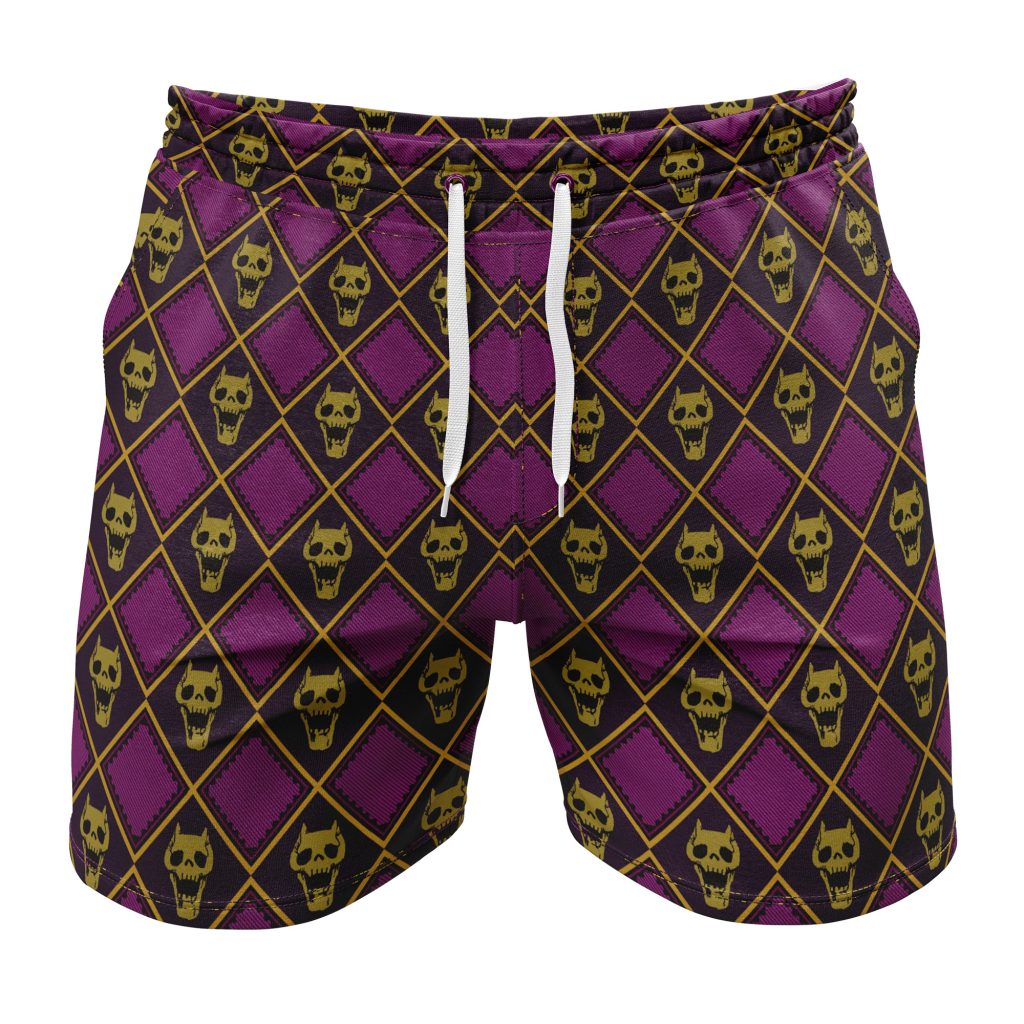 Gym Short front 19 - Anime Swim Trunks