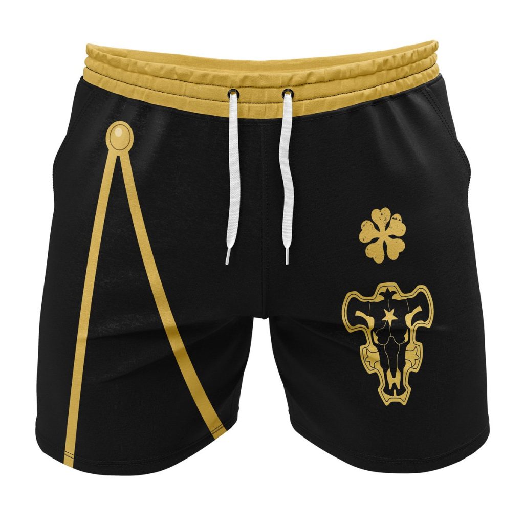 Gym Short front 28 - Anime Swim Trunks