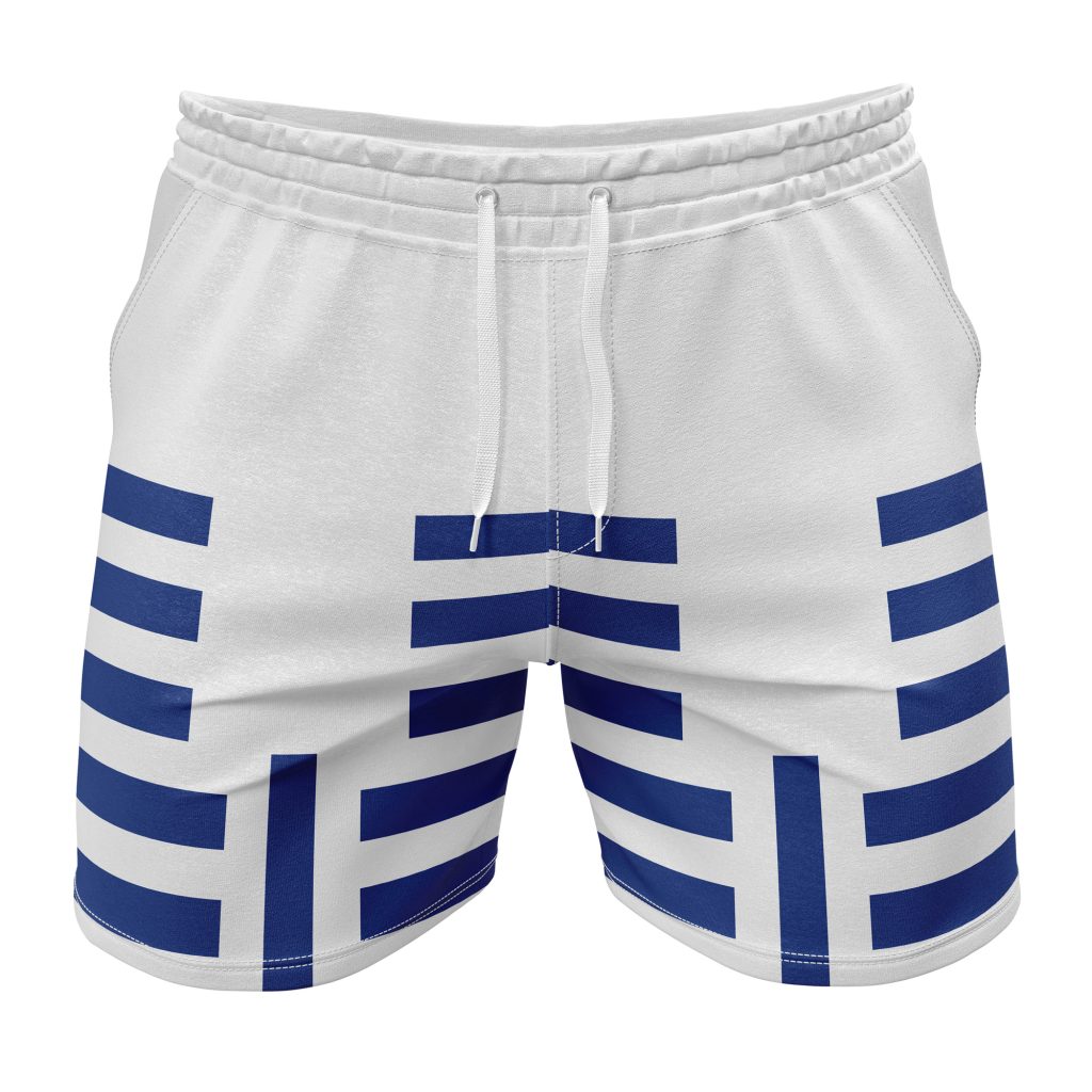 Gym Short front 3 3 - Anime Swim Trunks