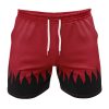 Gym Short front 31 1 - Anime Swim Trunks