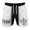 Gym Short front 32 - Anime Swim Trunks