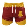 Gym Short front 44 1 - Anime Swim Trunks