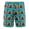 Howls Moving Castle SG Hawaiian Shorts BACK Mockup - Anime Swim Trunks