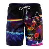 Naruto Akatsuki Astral Led Pain Hawaiian Shorts FRONT Mockup Knot - Anime Swim Trunks