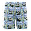 Nausicaa SG Hawaiian Shorts BACK Mockup - Anime Swim Trunks