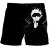 New Anime Jujutsu Kaisen 3D Printed Swimming Shorts Men Summer Beachwear Loose Swim Trunks Kpop Swimsuits - Anime Swim Trunks