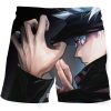 New Anime Jujutsu Kaisen 3D Printed Swimming Shorts Men Summer Beachwear Loose Swim Trunks Kpop Swimsuits 2 - Anime Swim Trunks