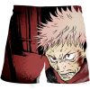 New Anime Jujutsu Kaisen 3D Printed Swimming Shorts Men Summer Beachwear Loose Swim Trunks Kpop Swimsuits 7 - Anime Swim Trunks