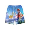 Pokemon Men Swimwear Shorts Male Swimming Trunks Swimsuits Man Surf Beach Swim Sports Pants Board Mesh 7 - Anime Swim Trunks