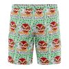 Raging Princess Mononoke SG Hawaiian Shorts BACK Mockup - Anime Swim Trunks