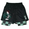 S4366d8c8fe8f4ecd823fccbbf8b6847aZ - Anime Swim Trunks