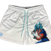 SHORT DBZWHITE - Anime Swim Trunks