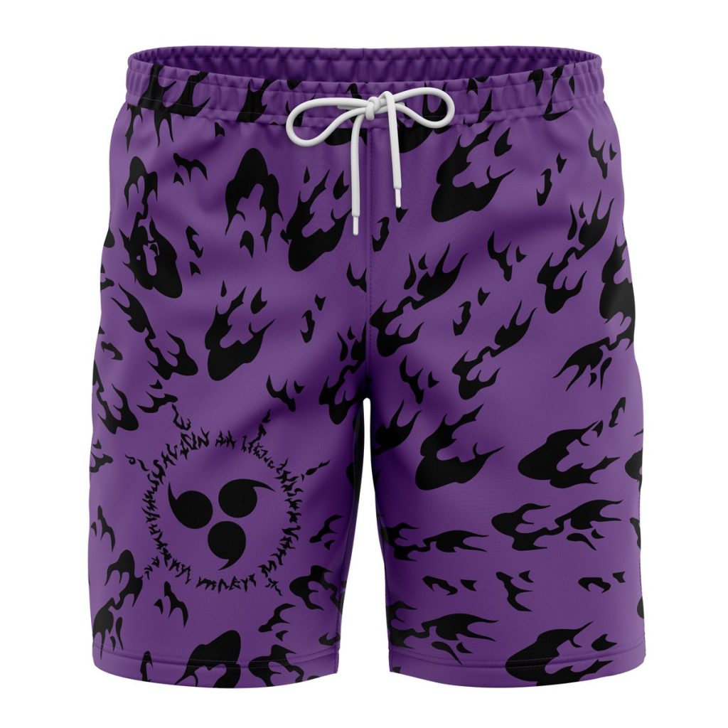 Swim Trunks Board Shorts front 2 - Anime Swim Trunks