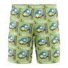 Trippy My Neighbor Totoro SG Hawaiian Shorts BACK Mockup - Anime Swim Trunks