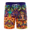 Trippy Naruto Hawaiian Shorts FRONT Mockup Knot - Anime Swim Trunks