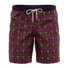 Yoshikage Kira Killer Queen Jojo Bizarre Adventure FRONT Mockup Knot - Anime Swim Trunks