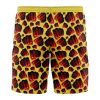 fist Hawaiian Swim Trunks Board Shorts back - Anime Swim Trunks