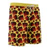 fist Hawaiian Swim Trunks Board Shorts side Knot - Anime Swim Trunks