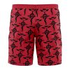 flamel Hawaiian Swim Trunks Board Shorts back - Anime Swim Trunks