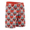 hanafuda Hawaiian Swim Trunks Board Shorts side Knot - Anime Swim Trunks