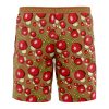 hitohito Hawaiian Swim Trunks Board Shorts back - Anime Swim Trunks