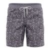 konoha Hawaiian Swim Trunks Board Shorts Knot - Anime Swim Trunks